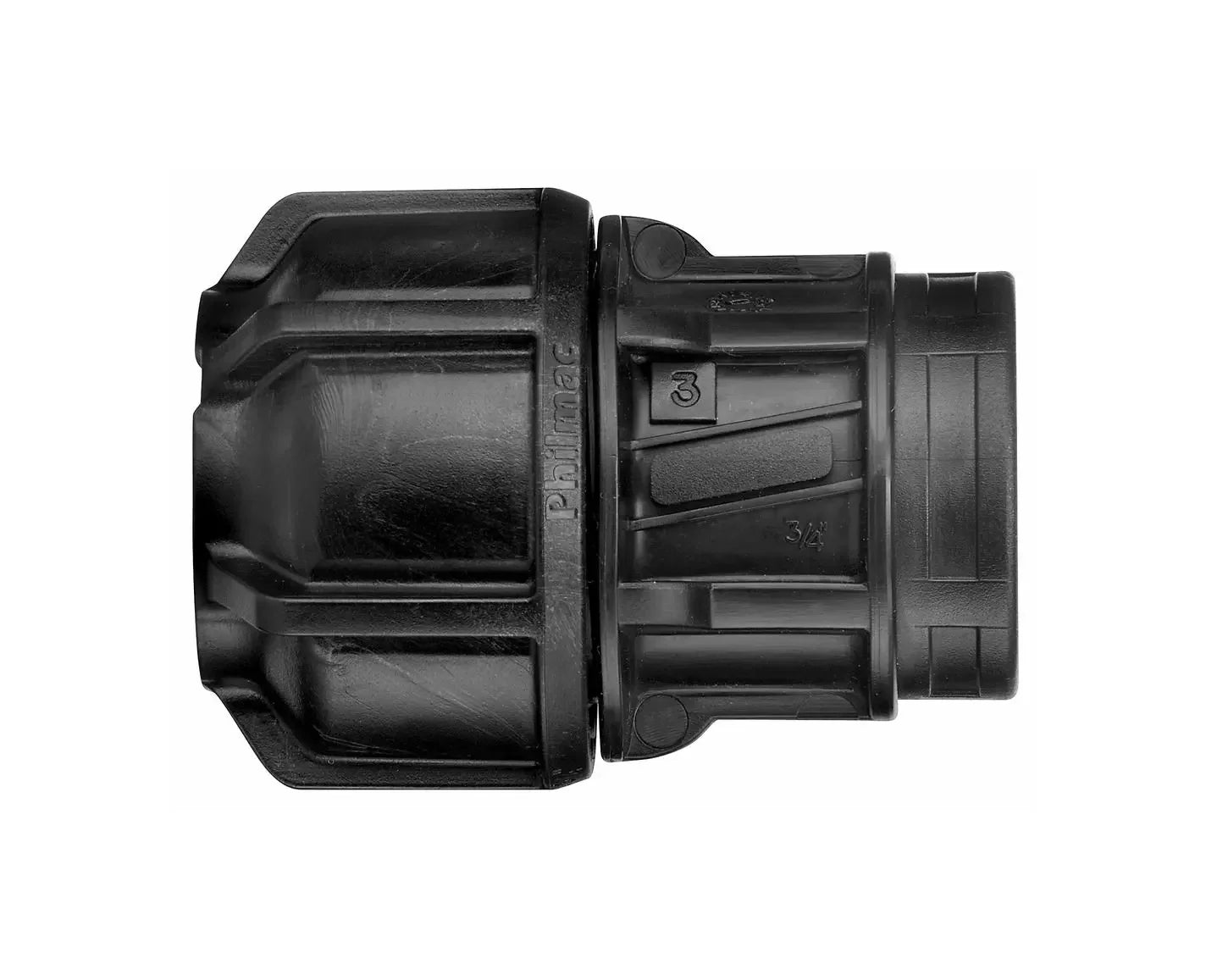 Rural End Connector Poly x FI BSP