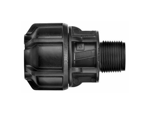 3G Metric End Connector Poly x MI BSP
